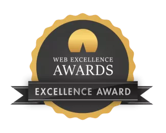 Web Excellence Award - Golden Large